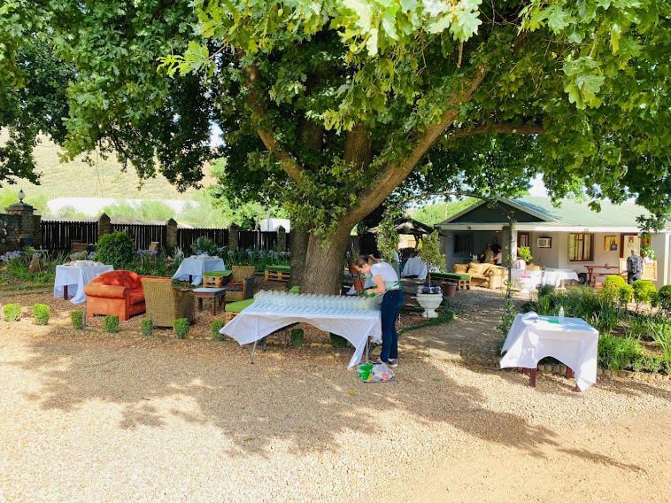 מלון ליידיסמית Oaksrest Vineyards Guest Farm מראה חיצוני תמונה